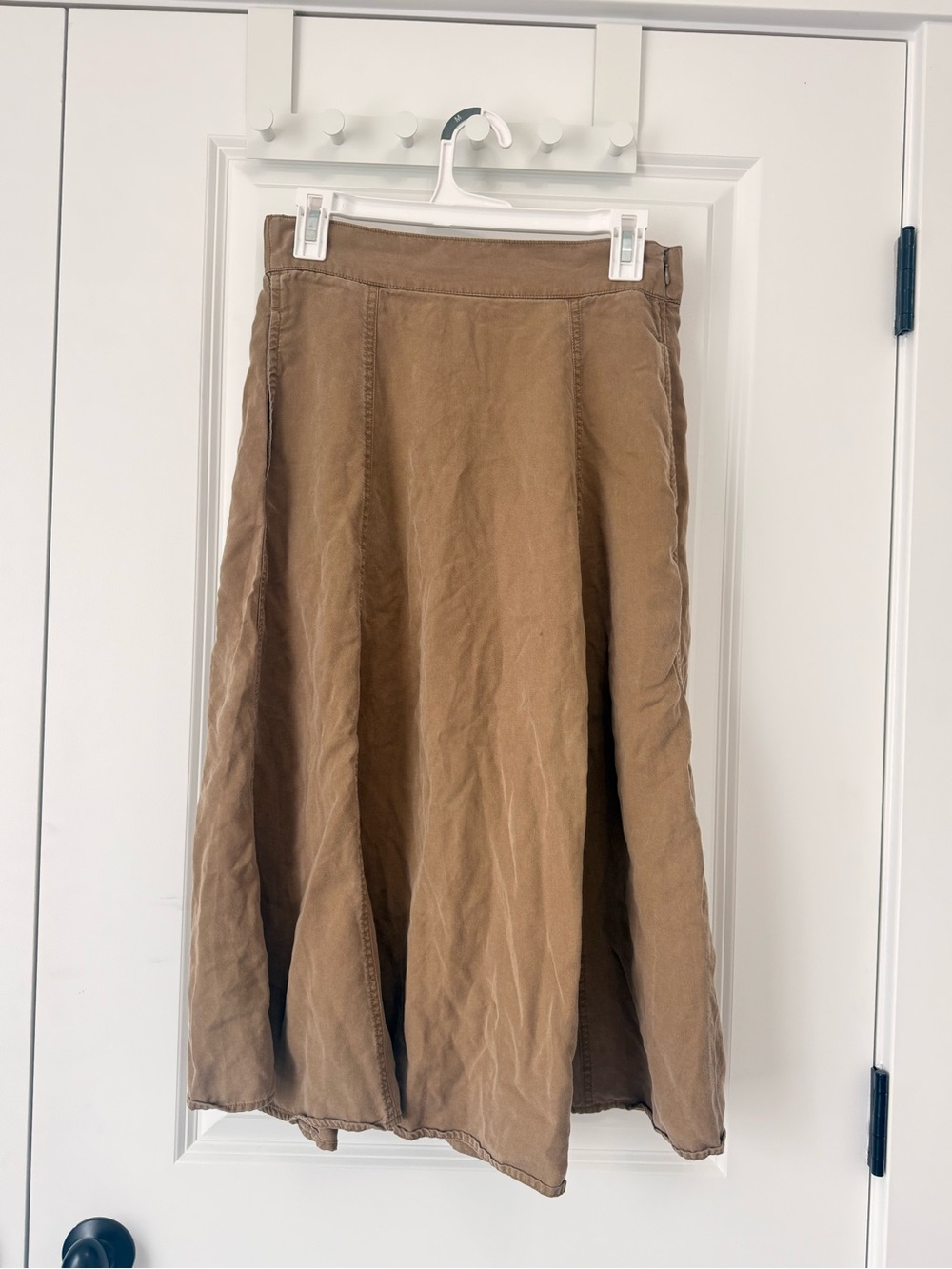 Lands End Classic A-Line Brown Women's Skirt